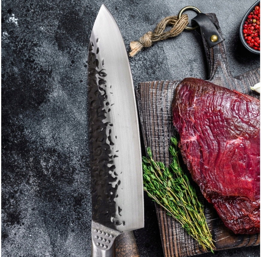 Chef's Kitchen Knife Japanese Professional Very Sharp Precision Manufacturer code Nóż Szefa Kuchni w Stylu Japońskim