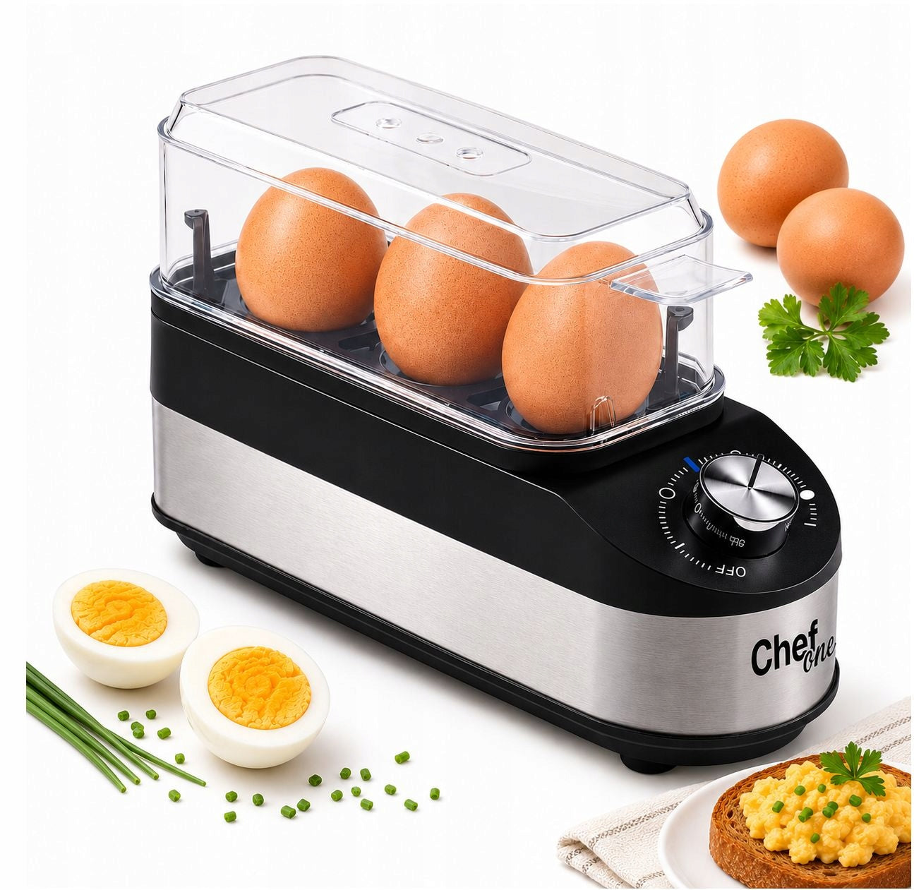 ChefOne SE-D031 egg cooker egg vending machine for 3 pieces