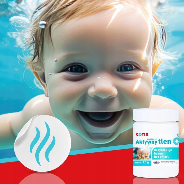 Chemistry for Swimming Pool Jacuzzi SPA Pool Chemistry Set with Active Oxygen 8in1 Weight 4 kg