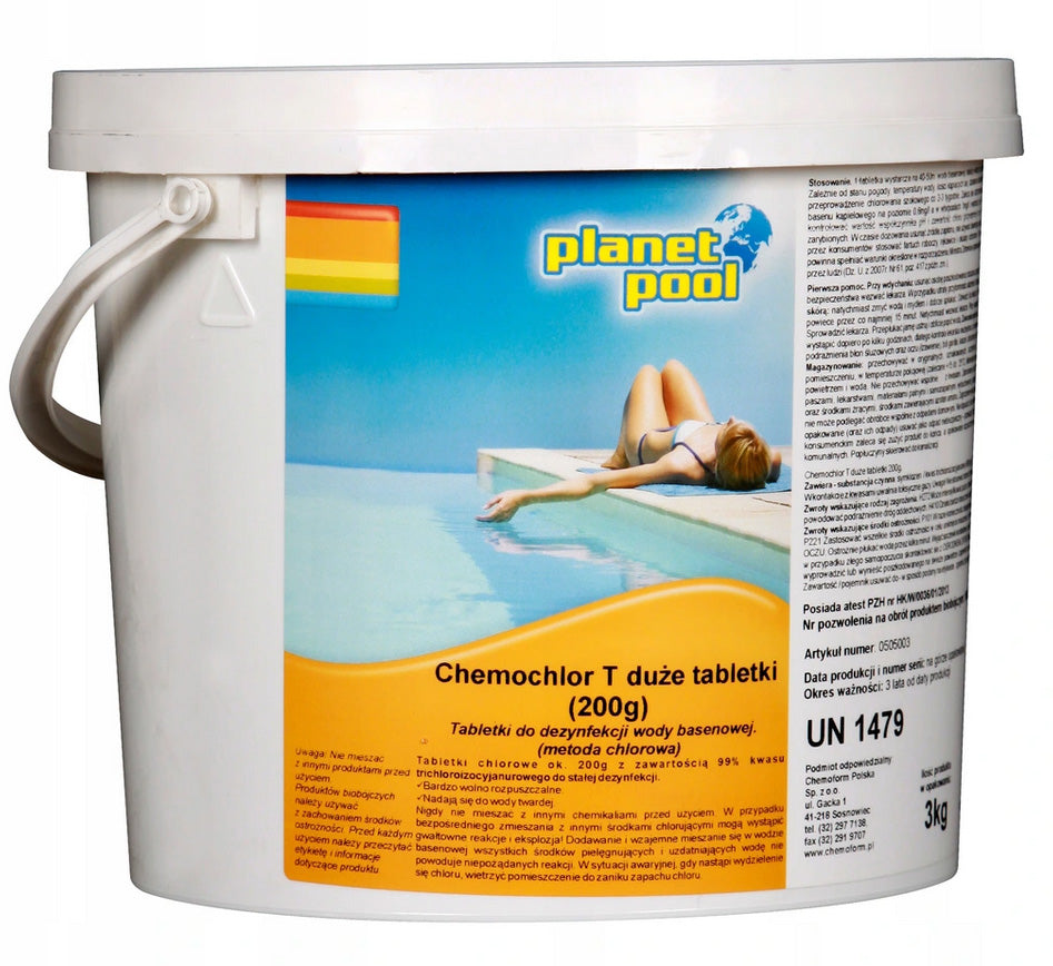Chemoform POOL CHEMOCHLOR T tablets 200g 3kg