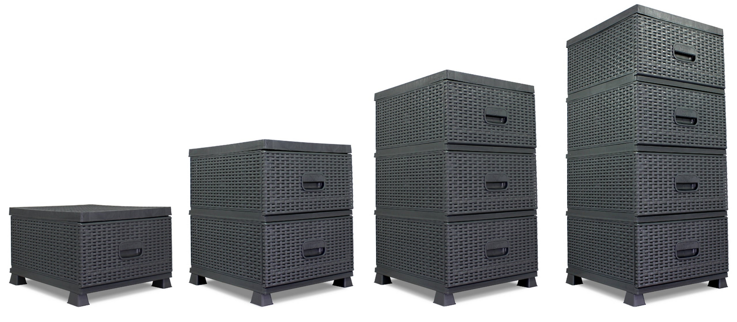 Chest of drawers cabinet K2193 BRONZE rattan bookcase for bathroom Manufacturer code K2193