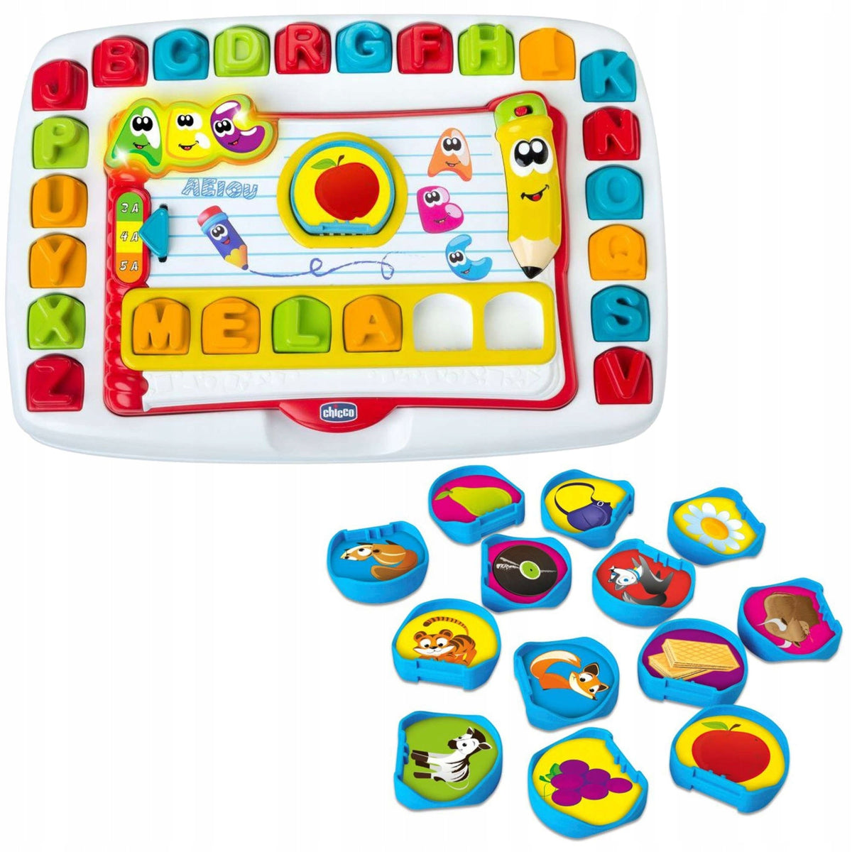 Chicco Educational Preschooler's Table For Learning to Read and Write 3-6 Years Packaging status original