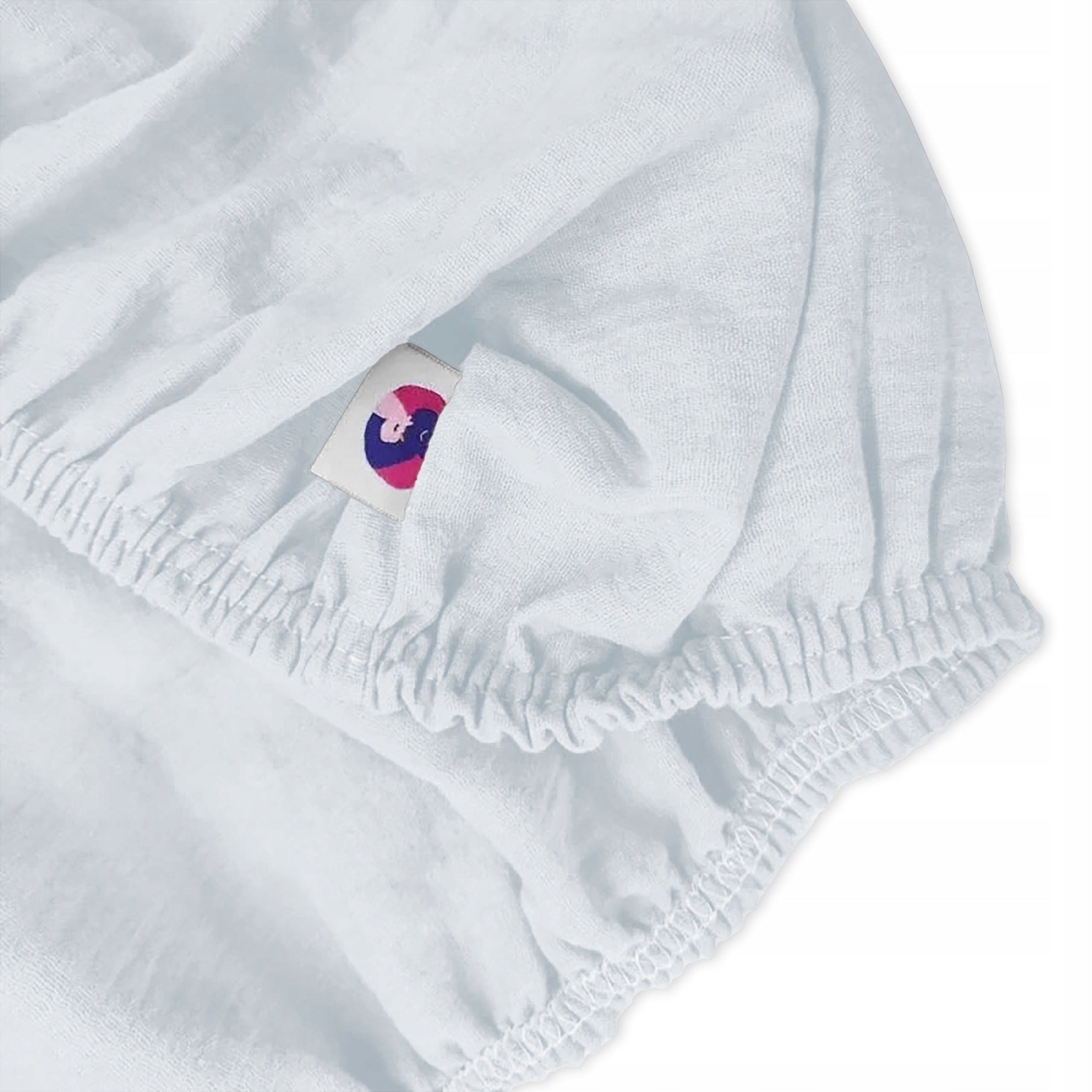 Chicco NEXT2ME FOREVER Muslin Cot Sheet with Elastic Band White Packaging status original