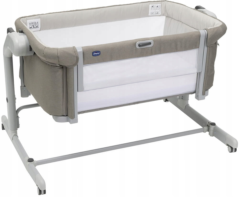 Chicco Next 2 Me Magic Evo - 2in1 Baby Cot | Desert Taupe