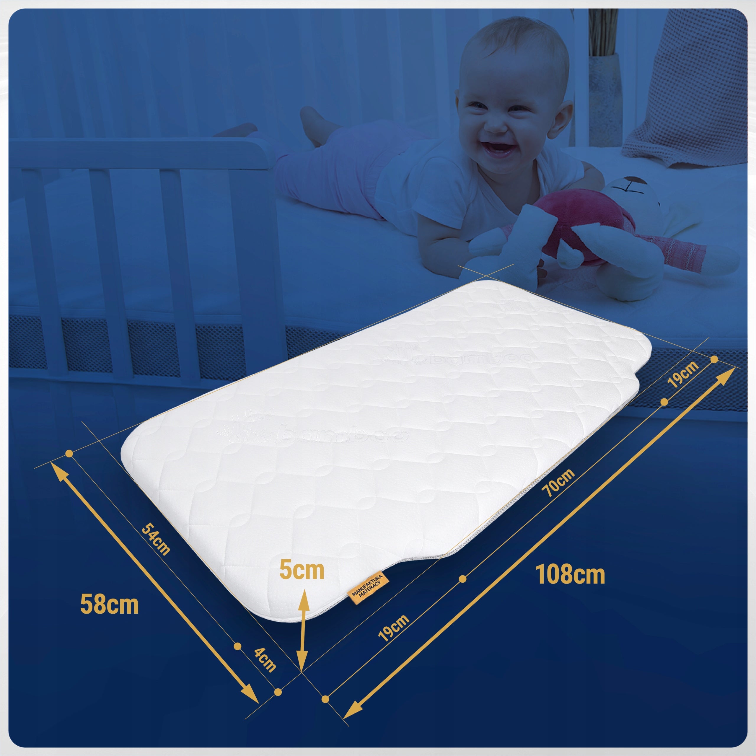 Chicco Next2Me Forever H2 Mattress for Chicco Next to Me Forever Packaging status original