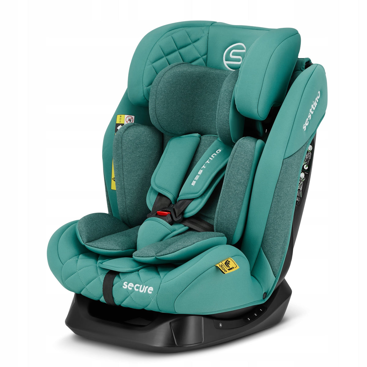 Child Car Seat 40-150cm Sesttino Secure Pro 0-36kg Comfort Brand Sesttino