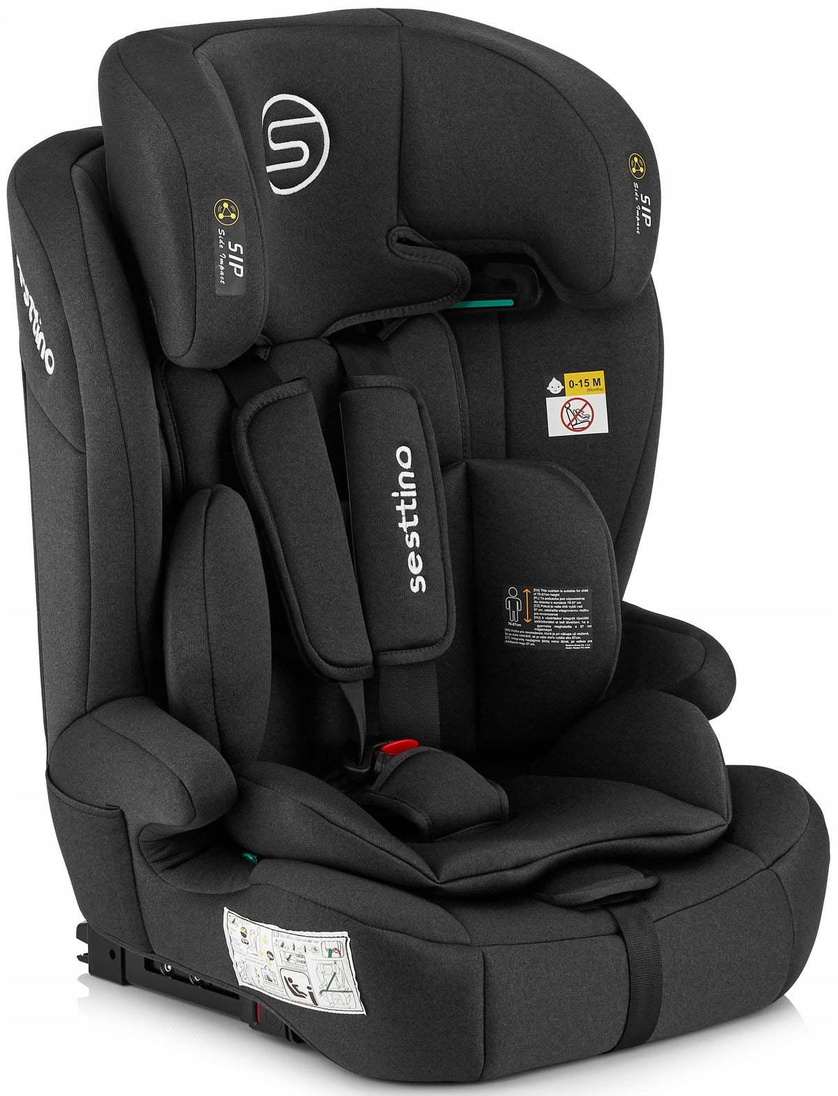 Child Car Seat 76-150cm Sesttino Rocker Pro ISOFIX 9-36kg Manufacturer code 5903839937804