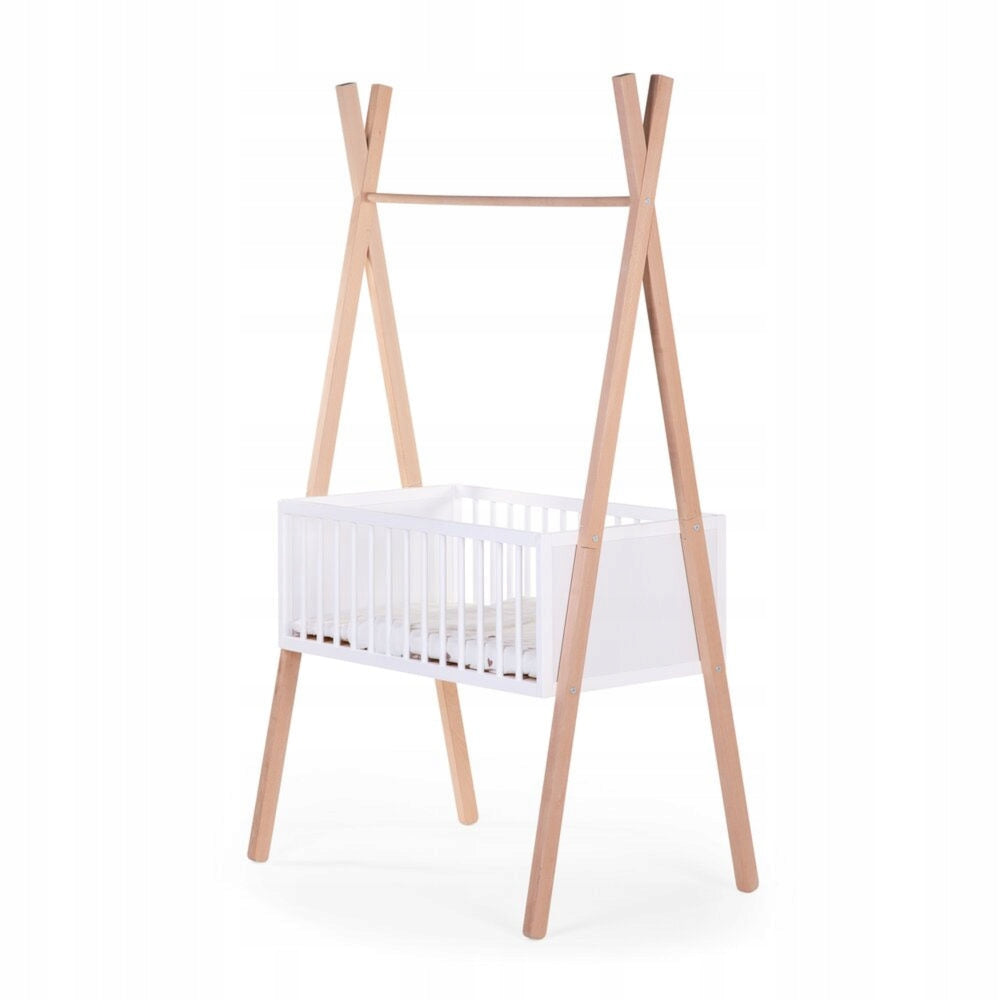 Childhome Cot Tipi 50x90 cm + Clothes rack Product width 90 cm