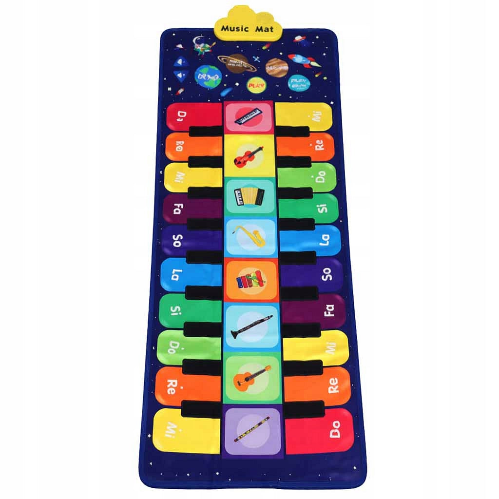 Children's Dance Mat Interactive Music 8 Instruments 10 Kik Brand Ikonka