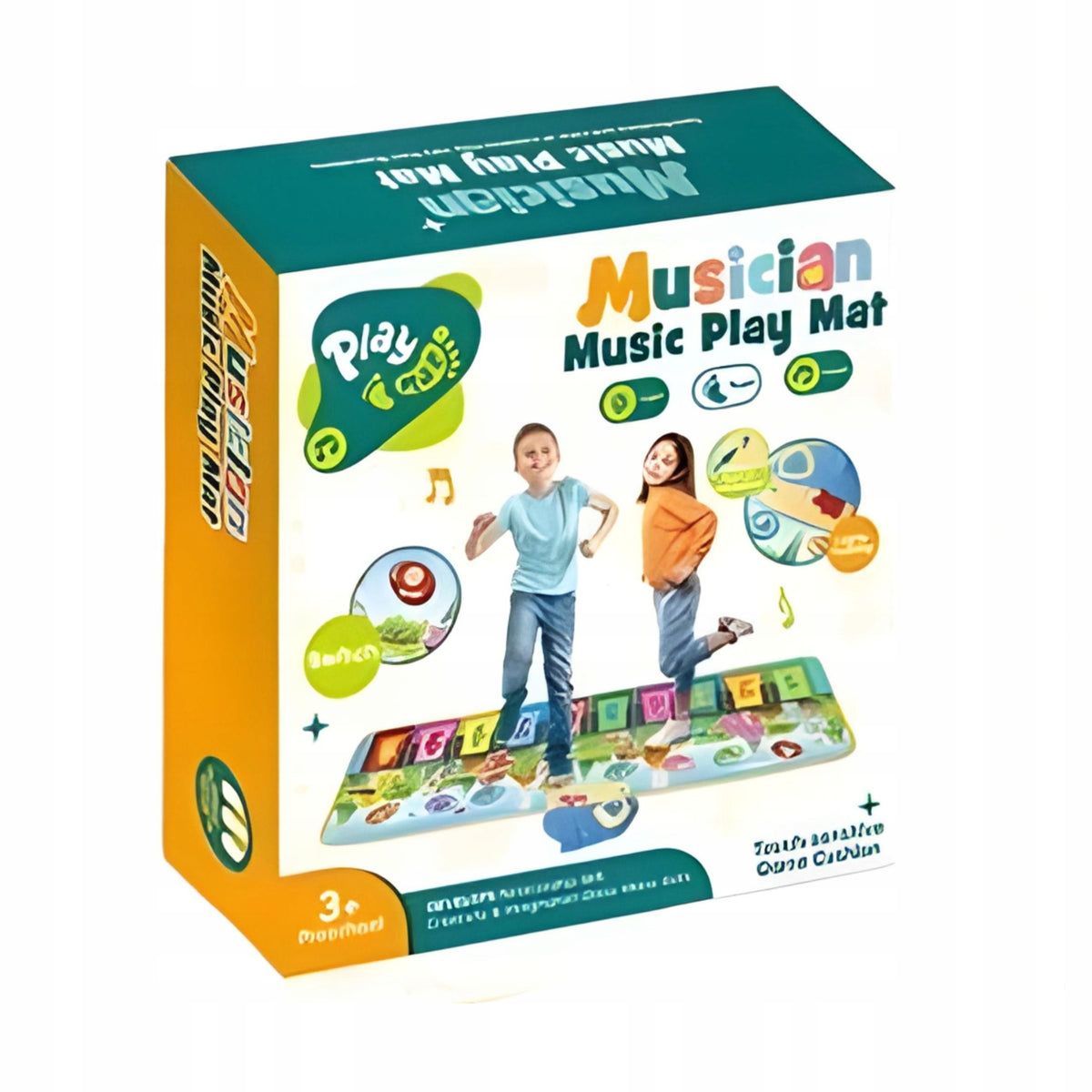 Children's Dance Music Mat Children's Theme Animals 110 Cm Packaging status original