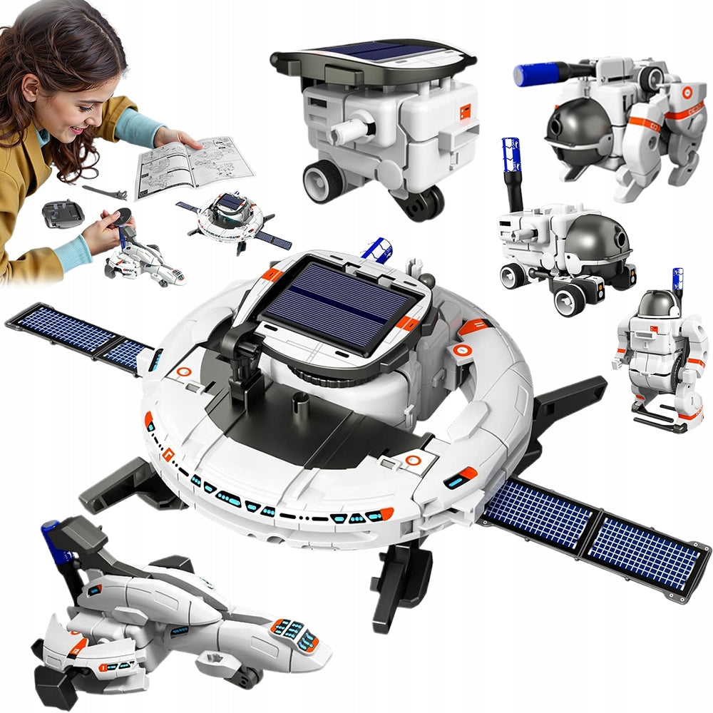 Children's Day Gift Robot Solar Toy Creative Developing
