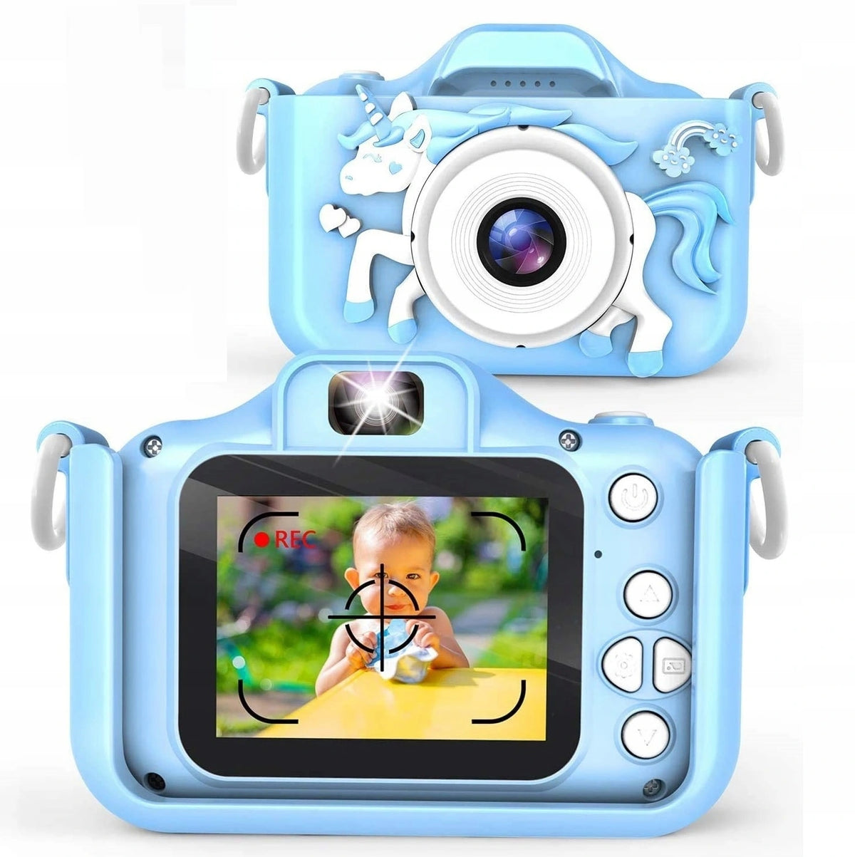 Children's Digital Camera Blue X5 Unicorn