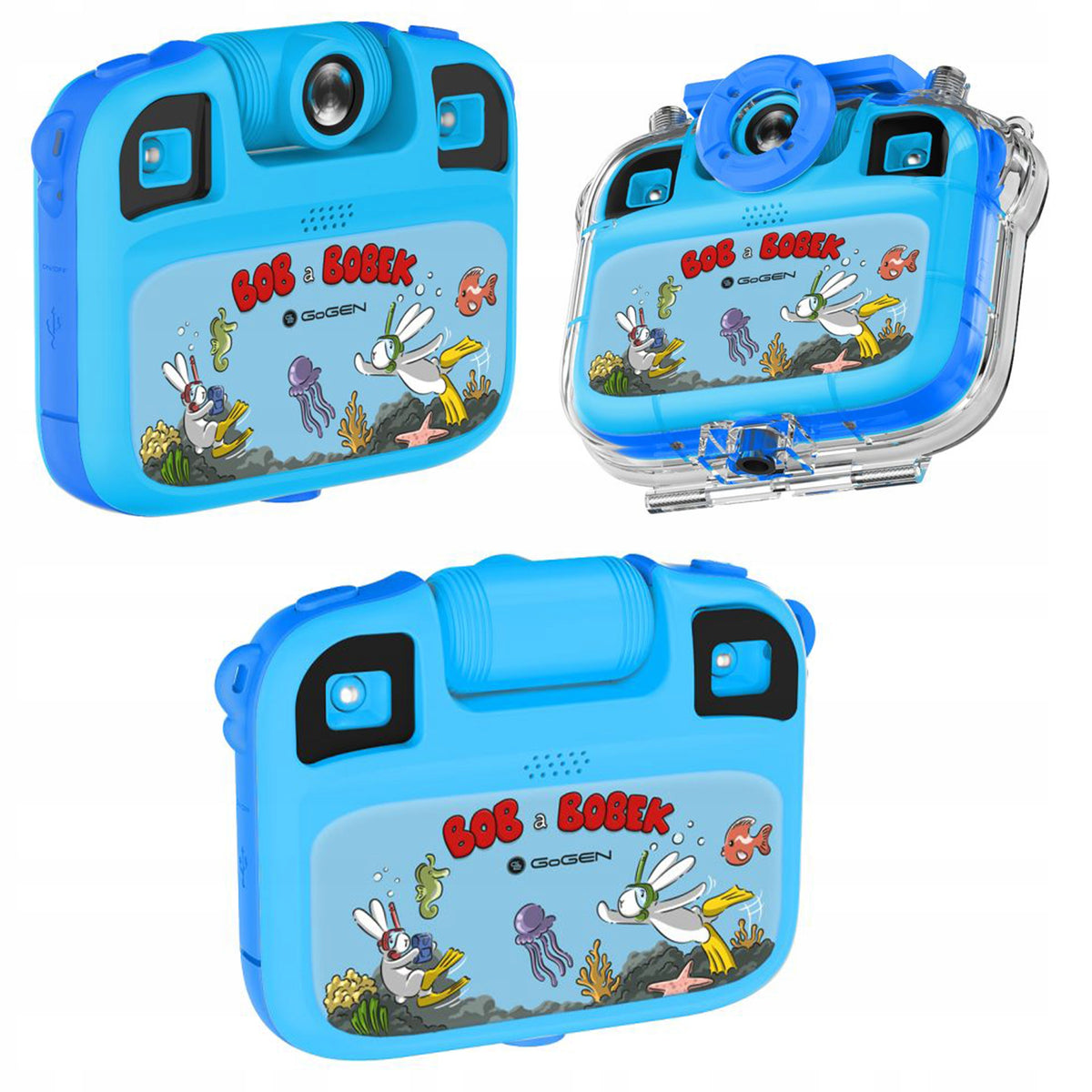 Children's Digital Camera For Sea Lake Swimming Pool Waterproof GoGEN Packaging status original