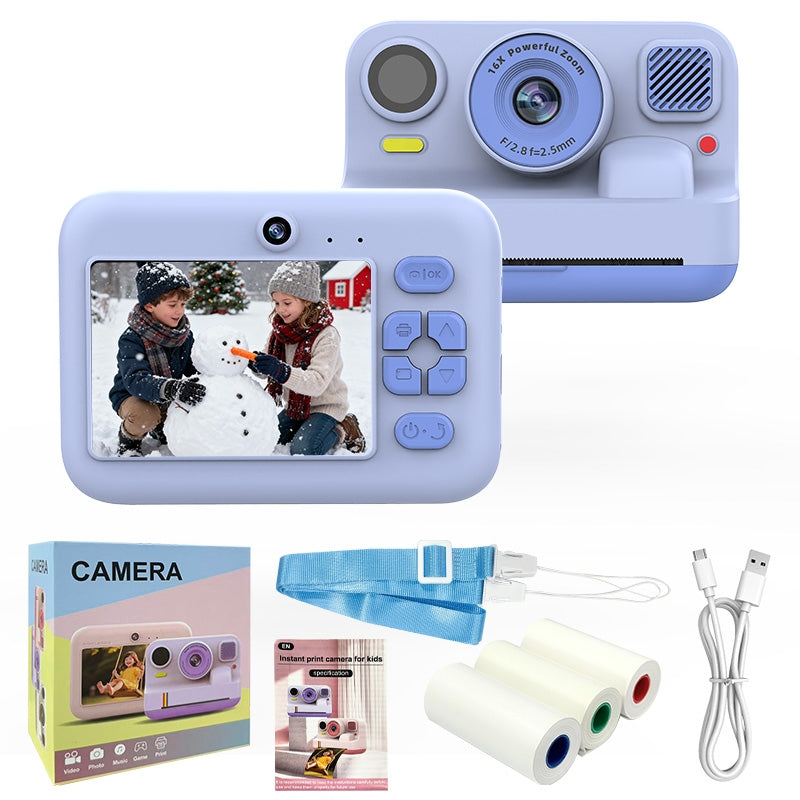 Children's Digital Camera INSTANT with Printer + CARTRIDGES Manufacturer code Aparat dla dzieci