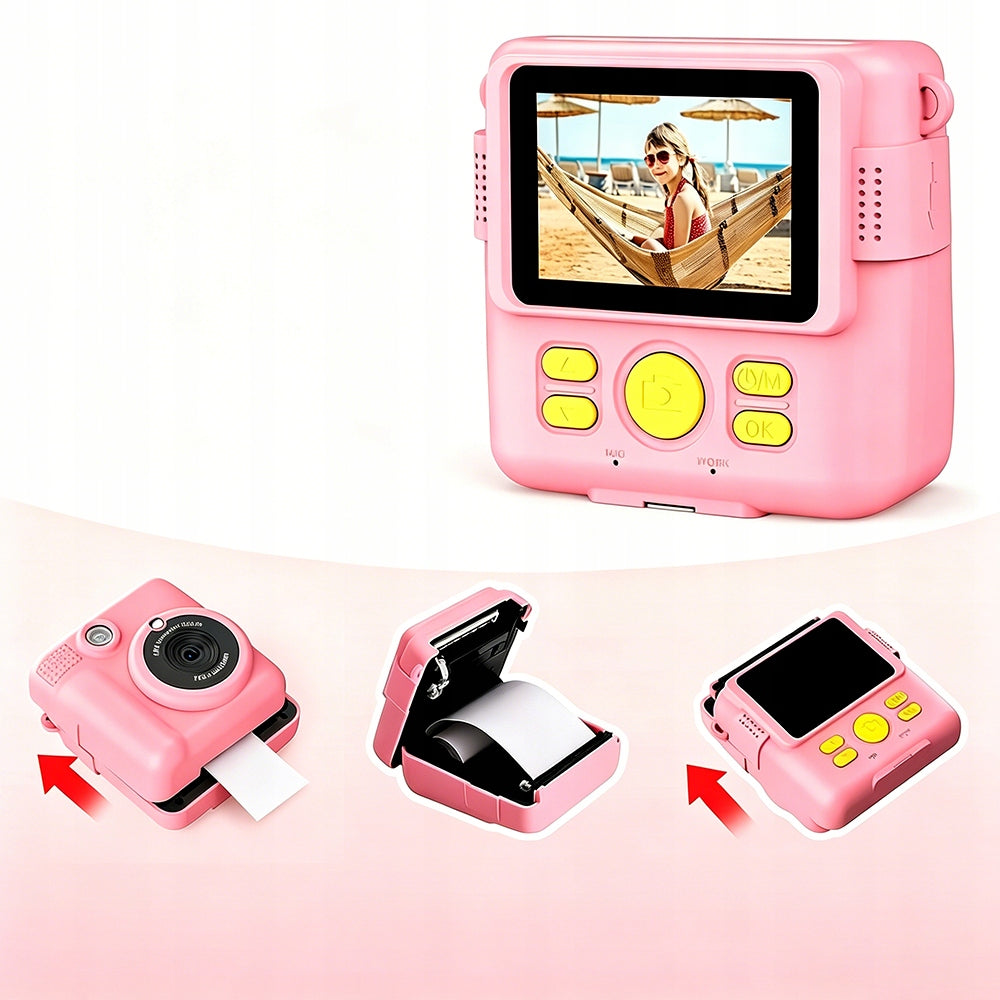 Children's Digital Camera INSTANT with Printer GIFT Model 6908078314620