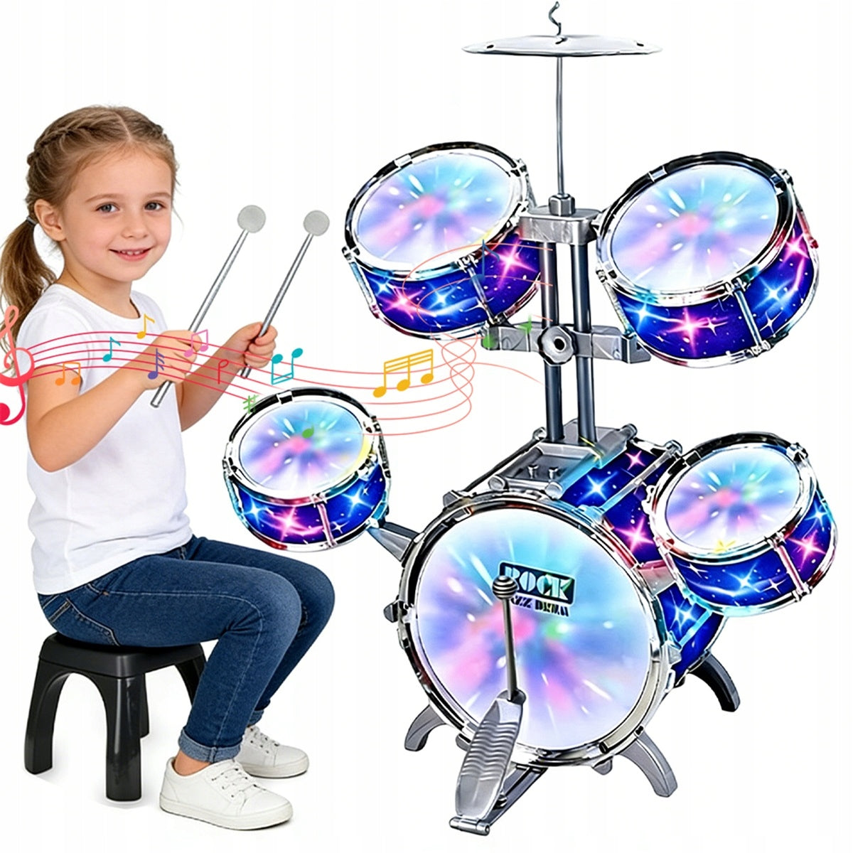 Children's Drums Children's Drum Set Branded Rock For Kids