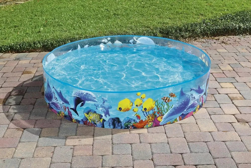 Children's Expansion Pool Sea Odyssey 183x38cm BESTWAY 55030 Height 38 cm