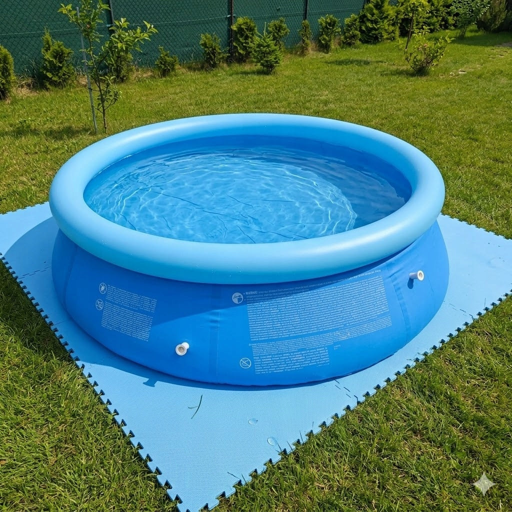 Children's Garden Pool Family Expansion With Flange 240x63 CM Strong Manufacturer code Basen rozporowy 240x240 TECHNOID AVENLI