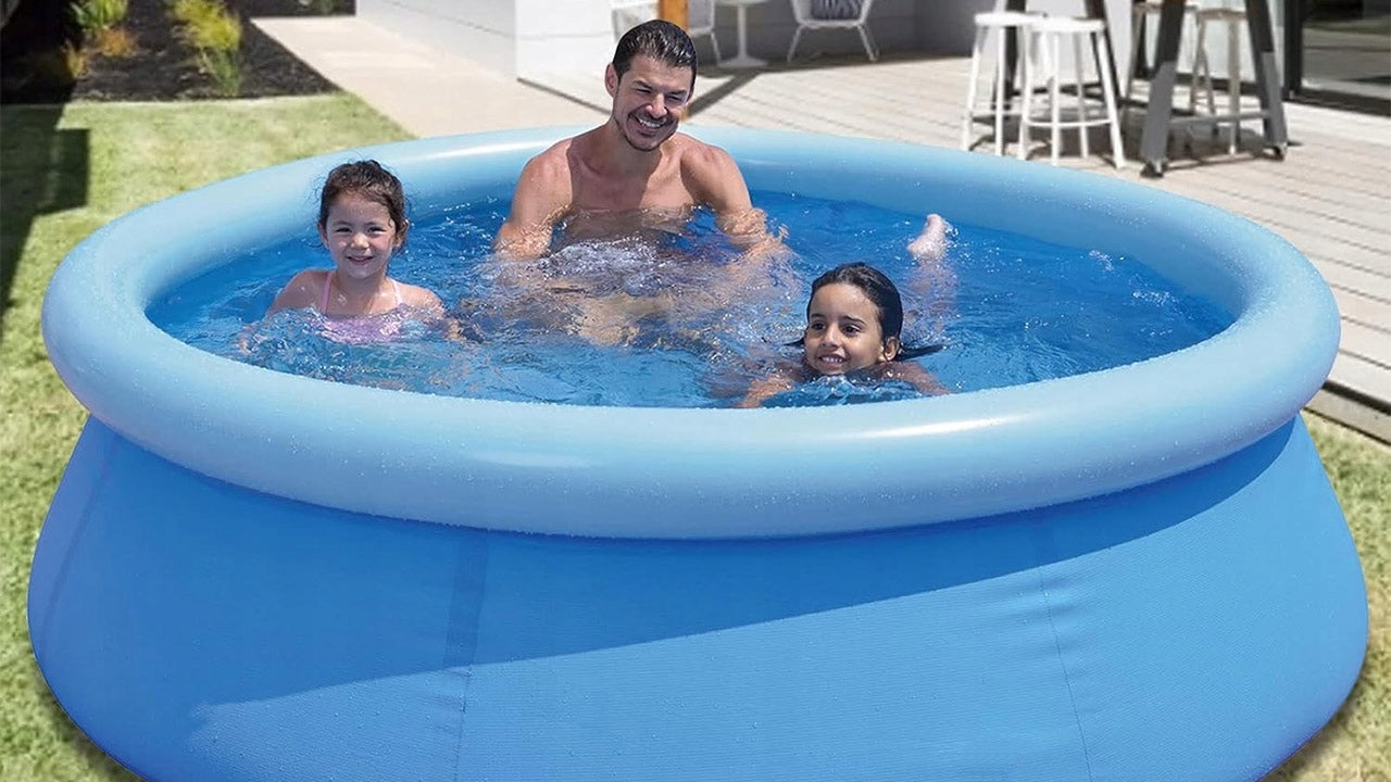 Children's Garden Pool Family Large Expansion With Flange 240x63CM Product width 240 cm