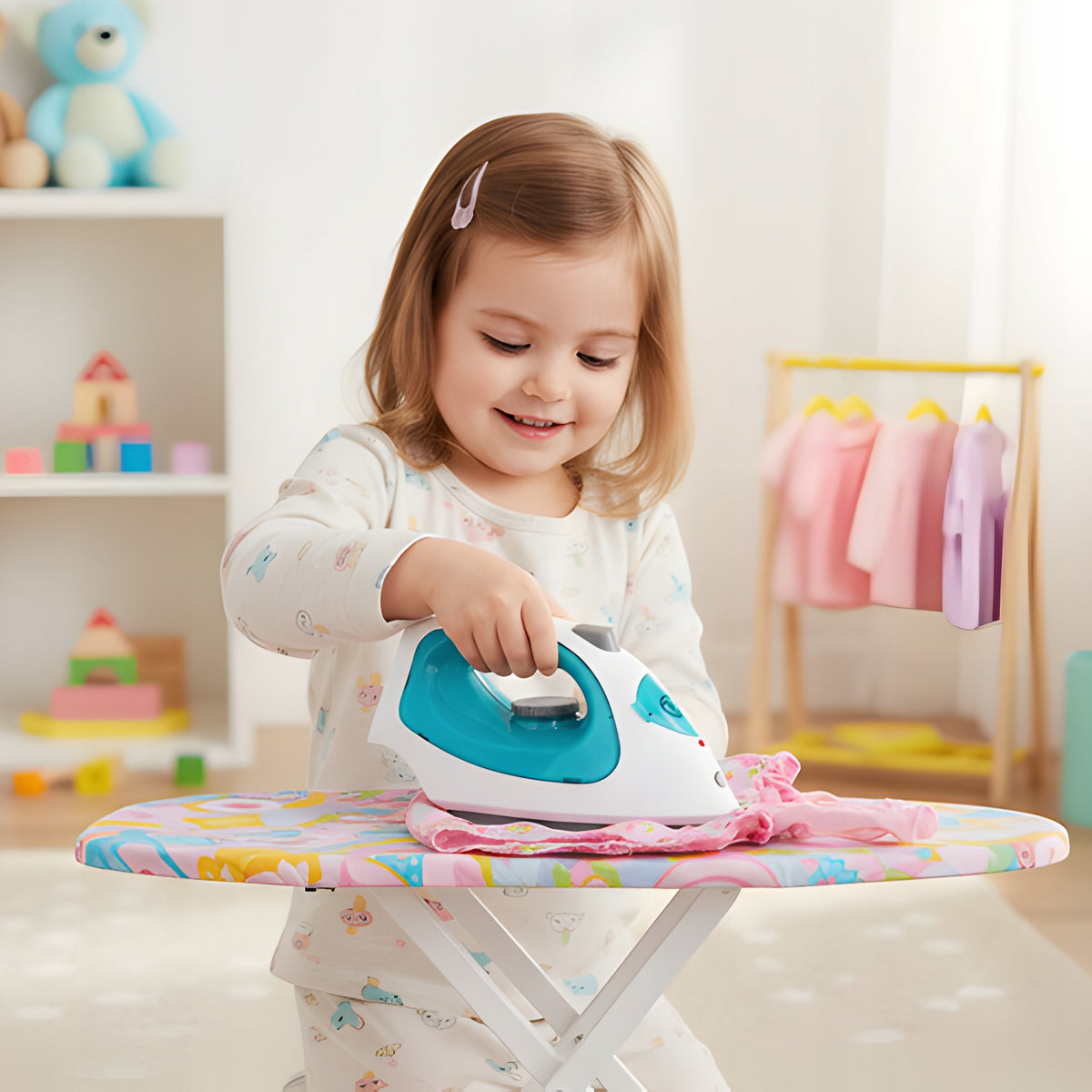 Children's Iron Interactive Water Sound Steam Function Sprayer Packaging status original