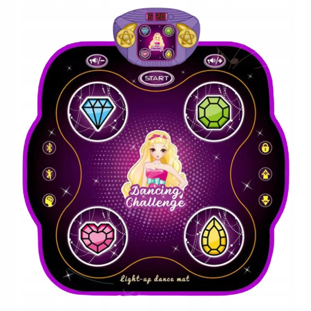 Children's Musical Dance Mat Interactive Bluetooth 9 Poz Packaging status original