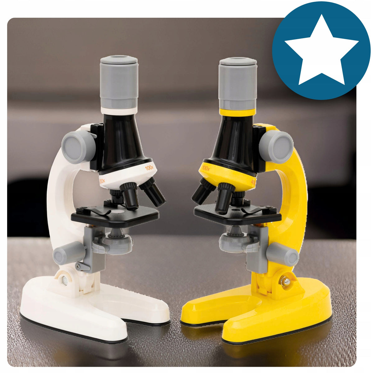Children's Science Microscope School Set 1200x Educational Gift | 8L+ Brand Unitec