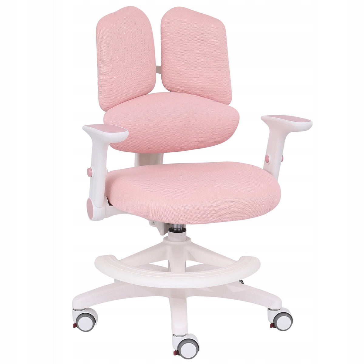 Children's Swivel Chair for Children's Learning Desk Pink Ergonomic