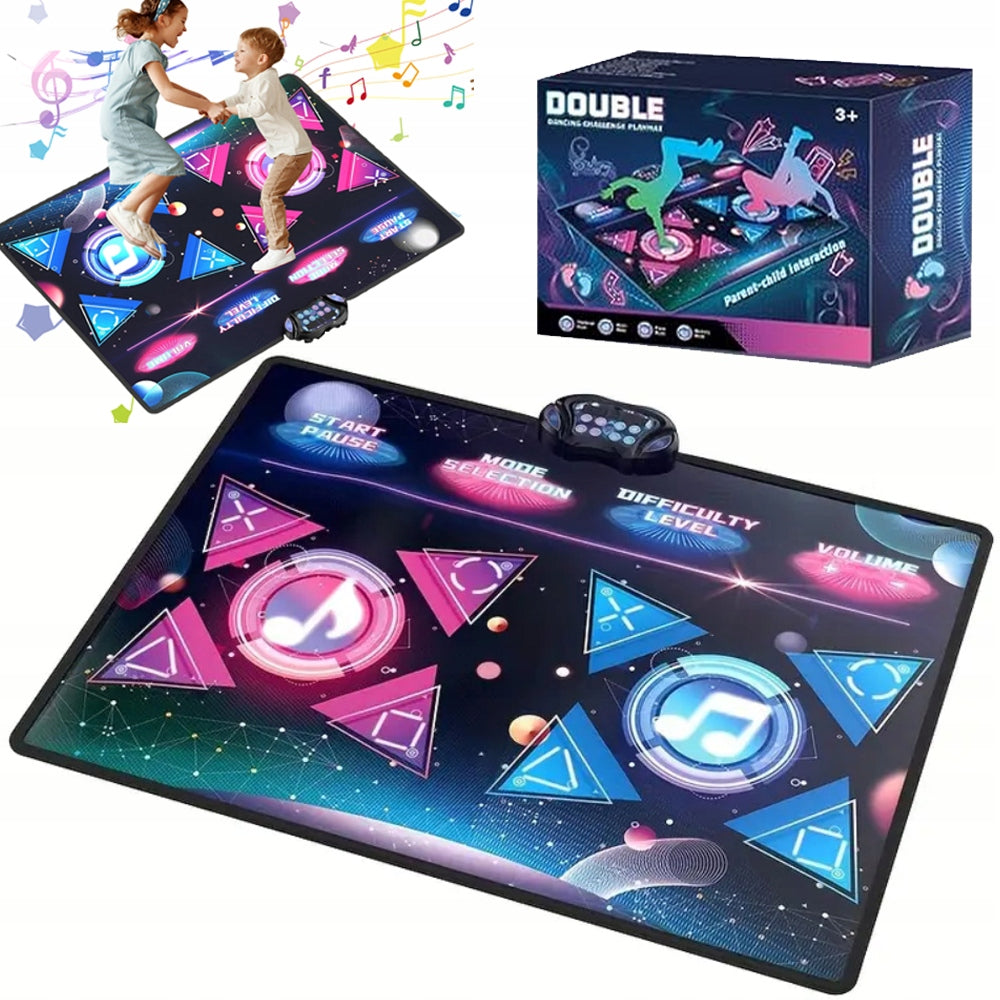 Children's Toy Dance Mat With Music Dance Double With 12 Games
