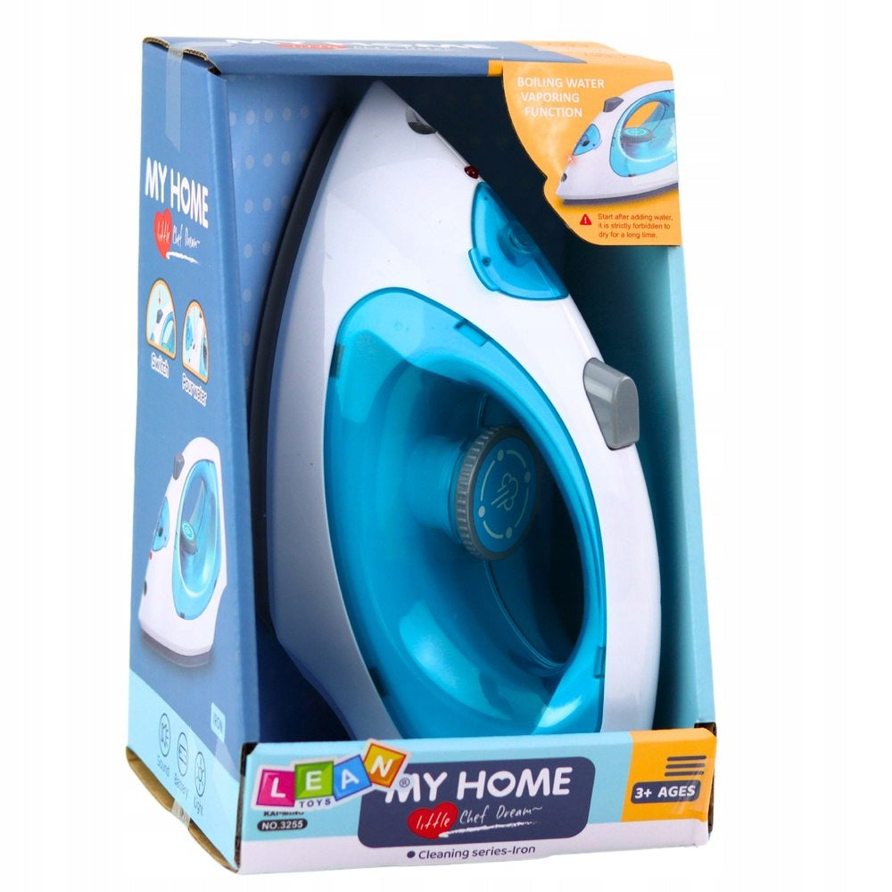 Children's Toy Iron Pair Lights Sounds Blue Brand LEAN Toys