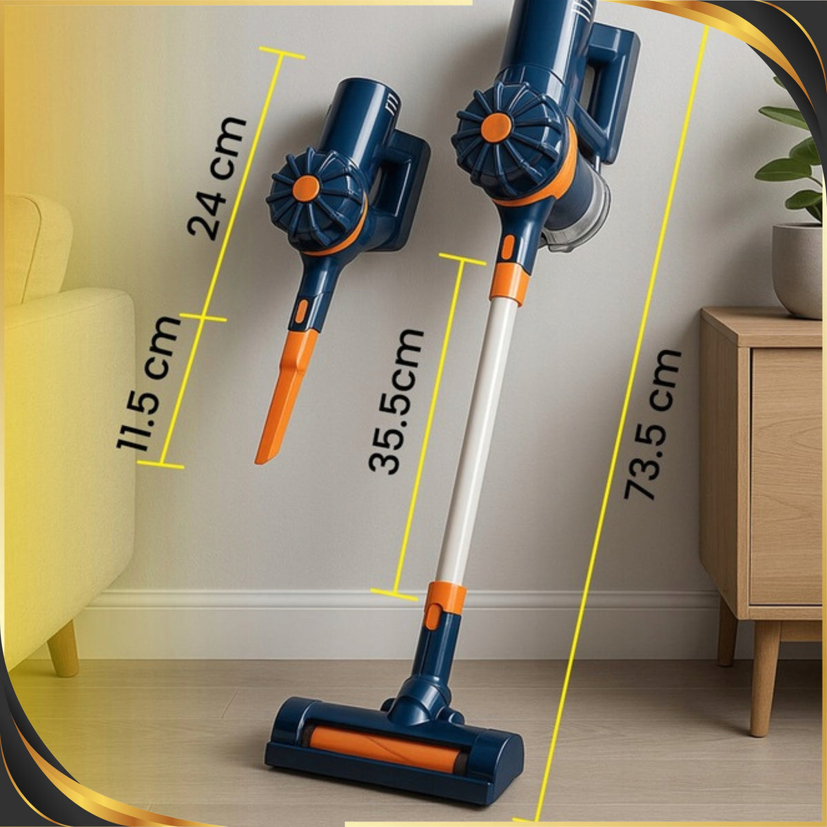 Children's Vacuum Cleaner Vertical Toy with Suction Function Sound Akcesoria 2in1 Manufacturer code dziecięcy bezprzewodowy z dźwiękiem prezent