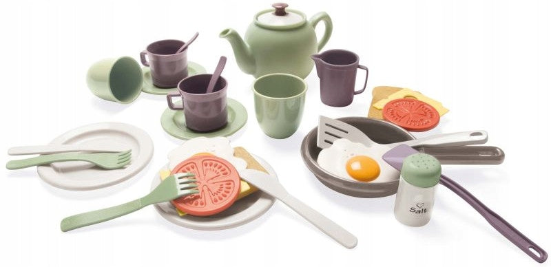 Children's breakfast set kitchen accessories for play BIO Dantoy