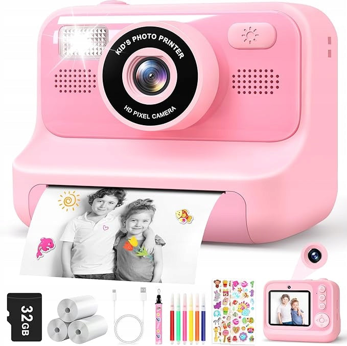 Children's camera digital instant with printer + 3inserts Brand no brand