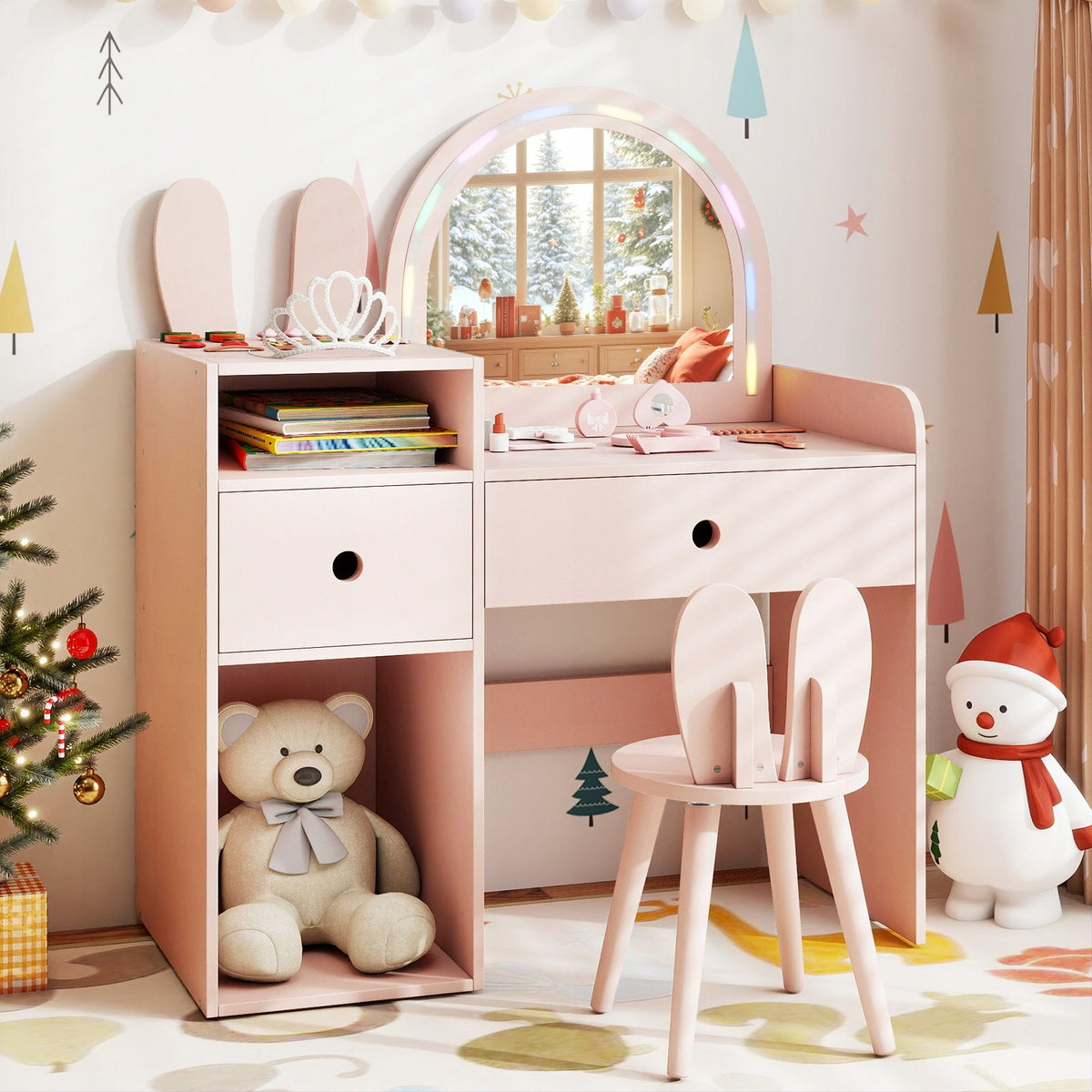 Children's dressing table Costway Brand Costway