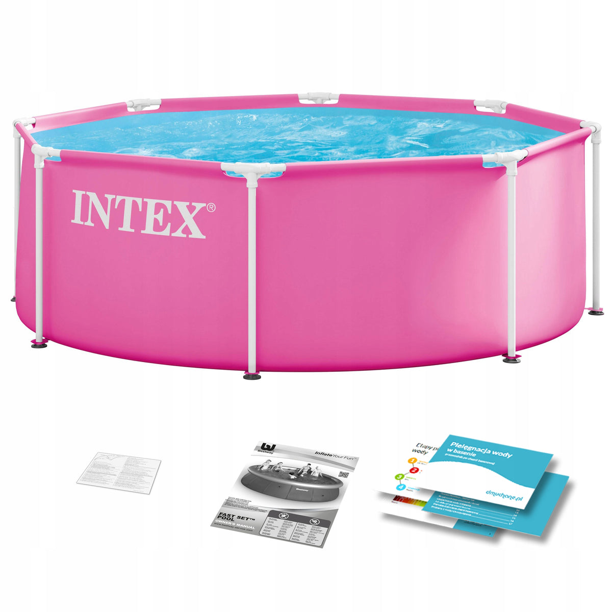 Children's frame pool garden round 244cm SET INTEX MODEL 2026