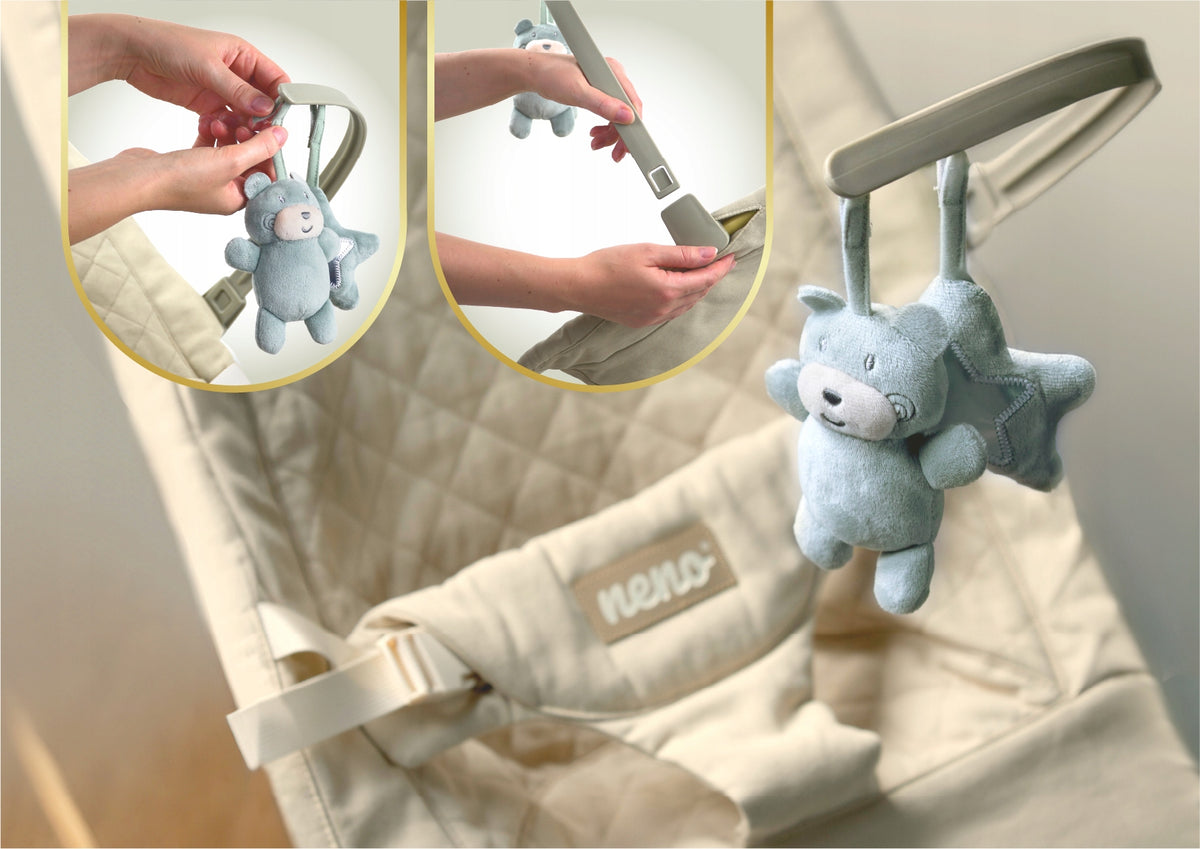 Children's lounger NENO Nesso Cream Manufacturer code NEN-BAB-ME014