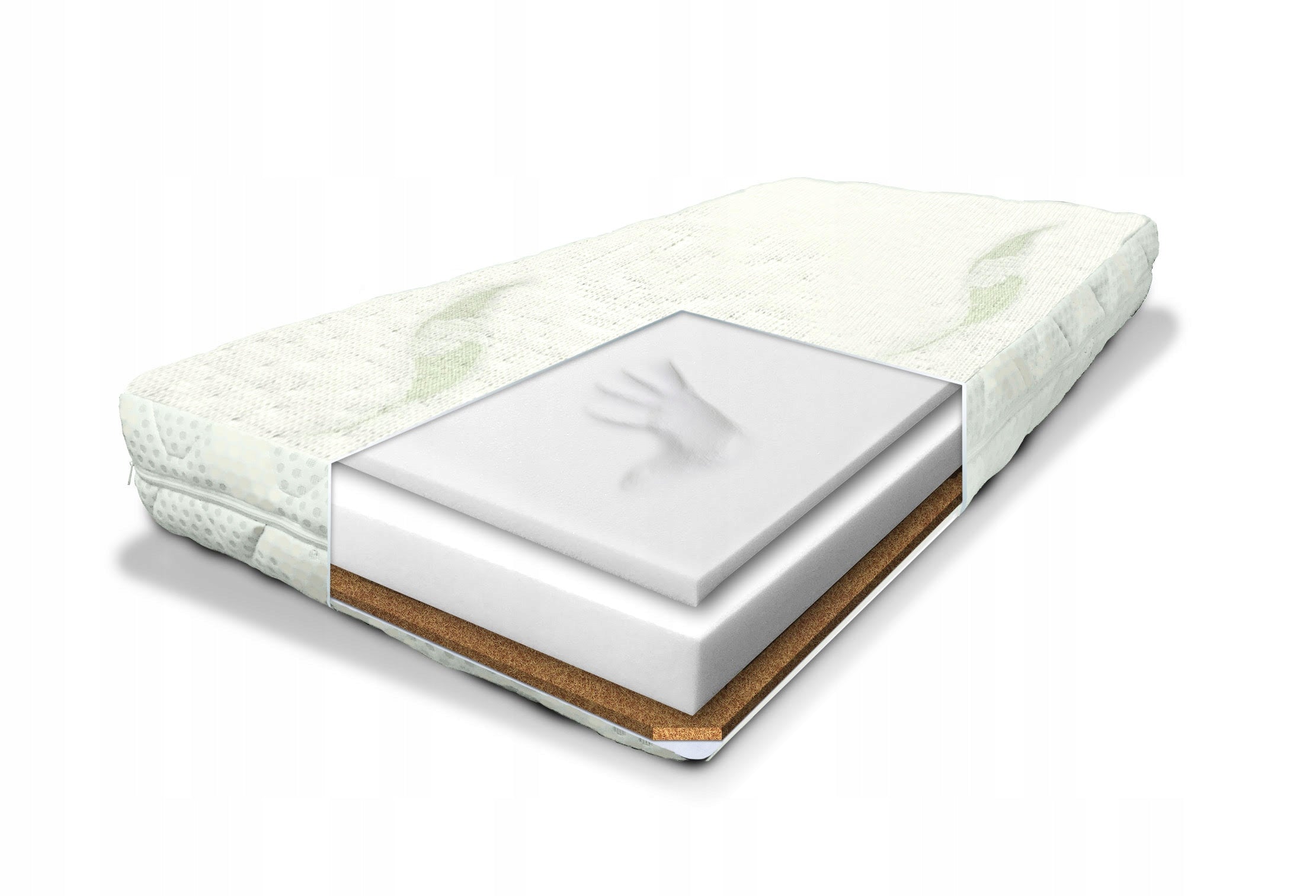 Children's mattress Coconut-Foam-Visco 120x60 K+P+V