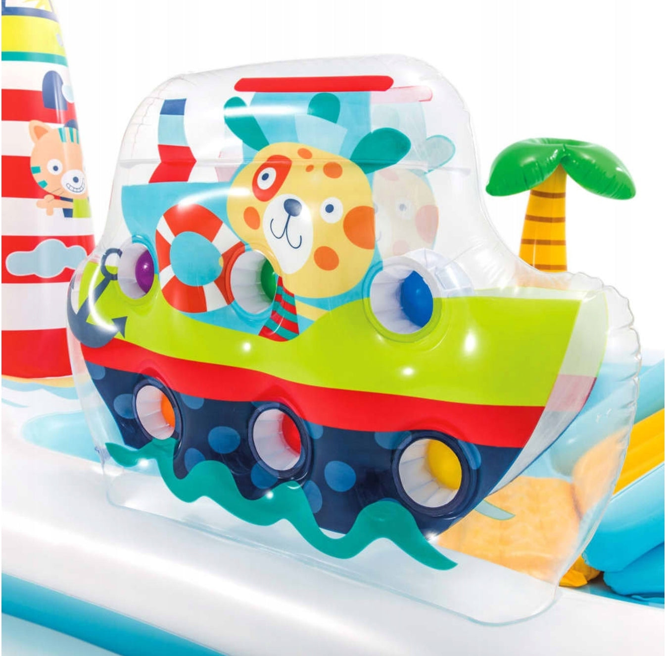Children's playground inflatable ship Intex 57162 Height 99 cm