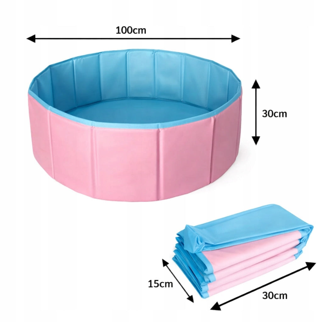 Children's playpen 100 cm Dry Pool Round Square Toys for Garden House PZ03 Brand K&M