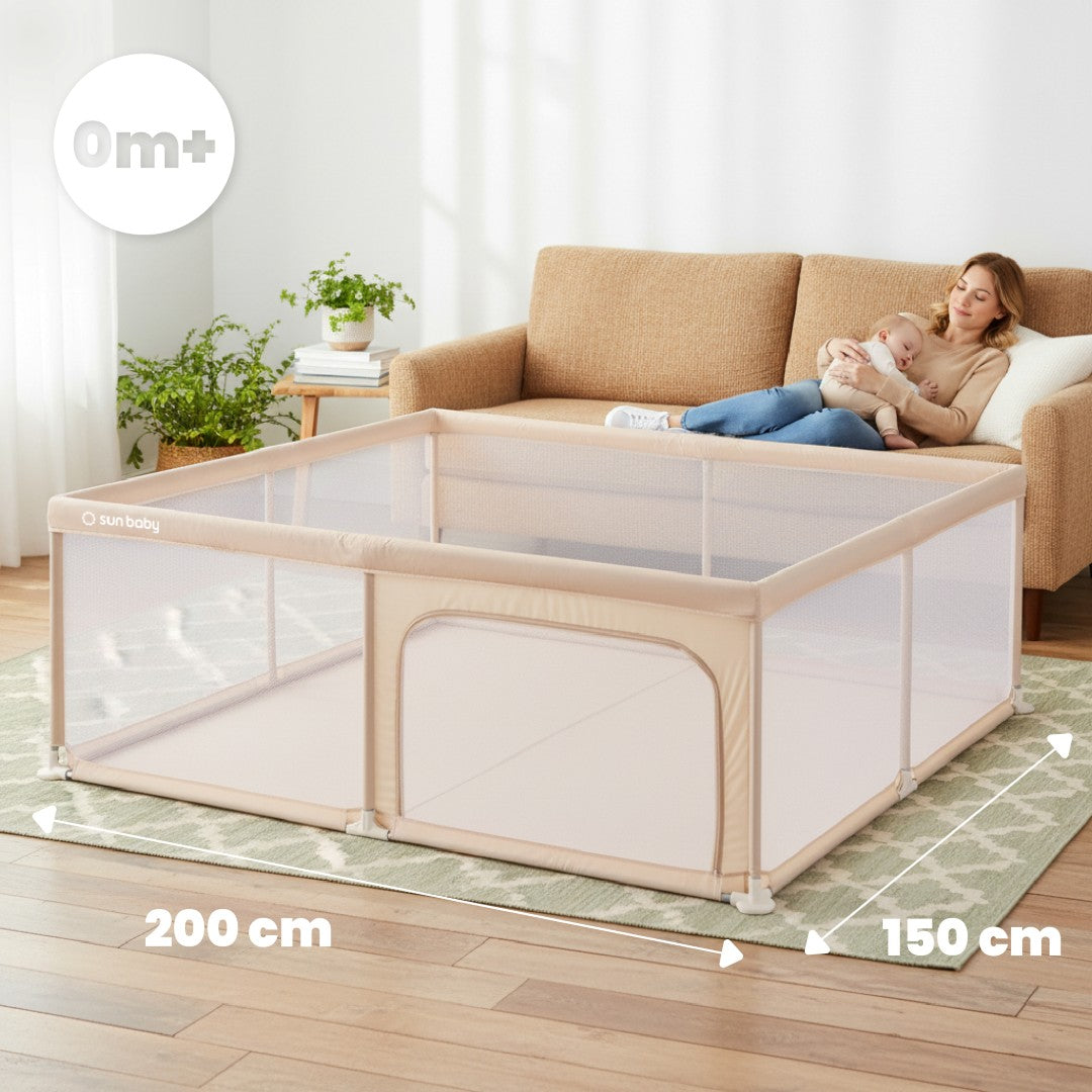 Children's playpen cot LARGE Square toys with floor Dry pool 150x200 Packaging status original