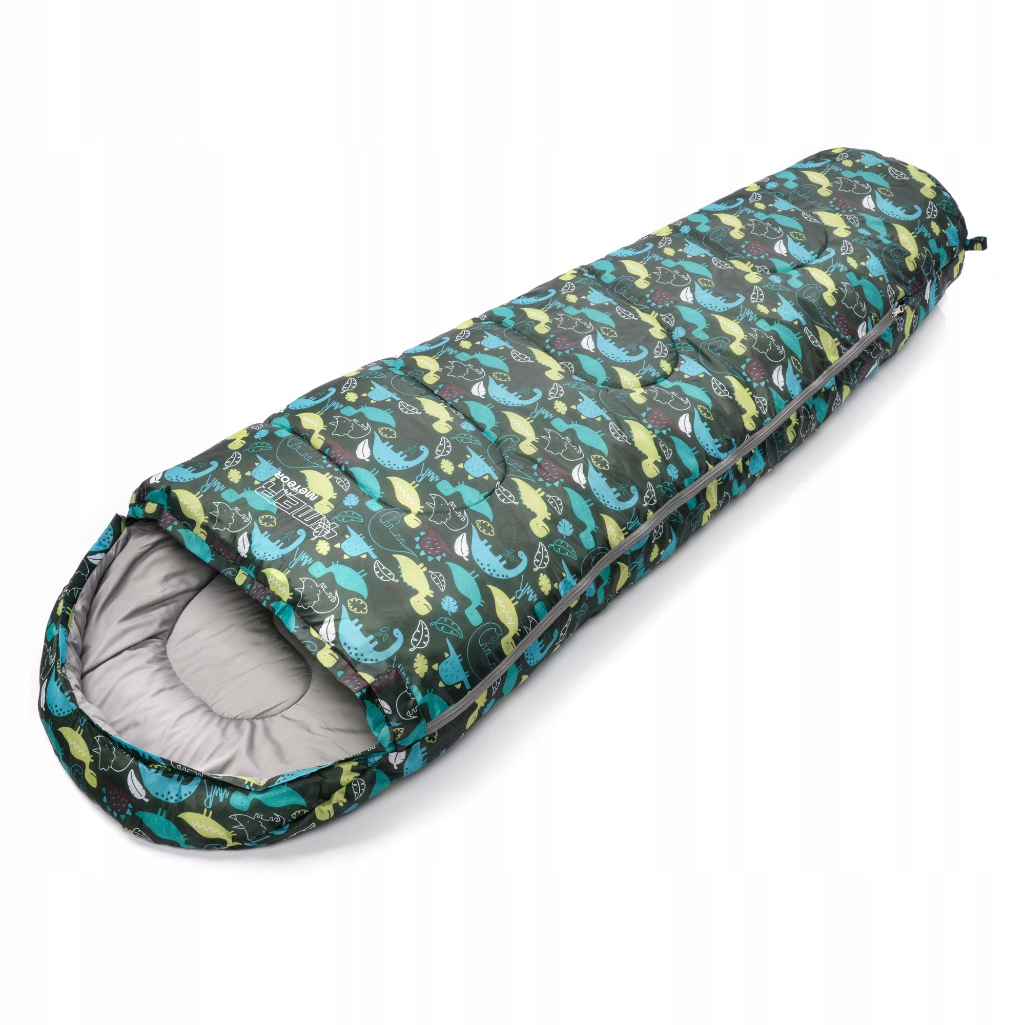 Children's sleeping bag mummy tourist warm for children hood cover 155cm Packaging status original