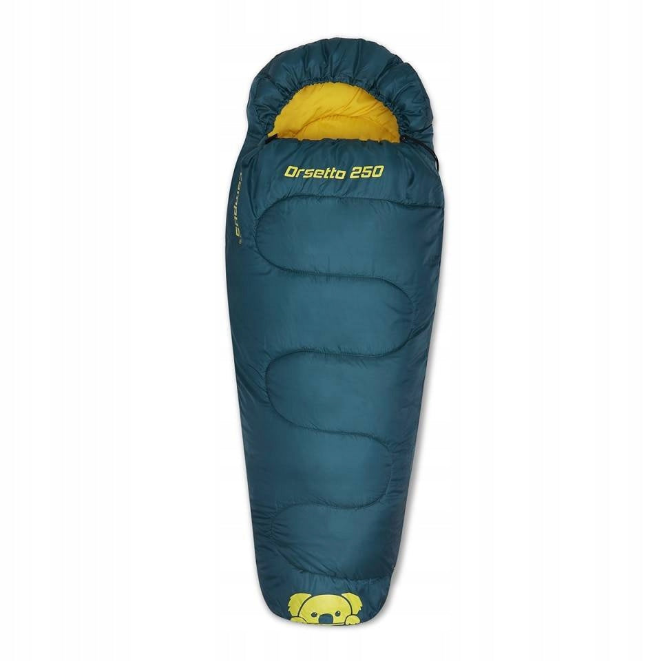 Children's sleeping bag mummy warm for children tourist Campus Orsetto right Packaging status original