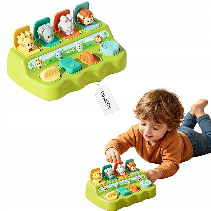 Children's toy "peekaboo" is educational