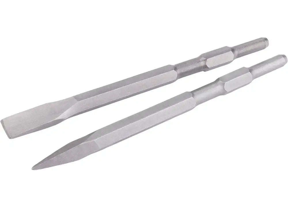 Chisel hammerExtol Industrial (8790300) with anti-vibration system, HEX Batteries included no