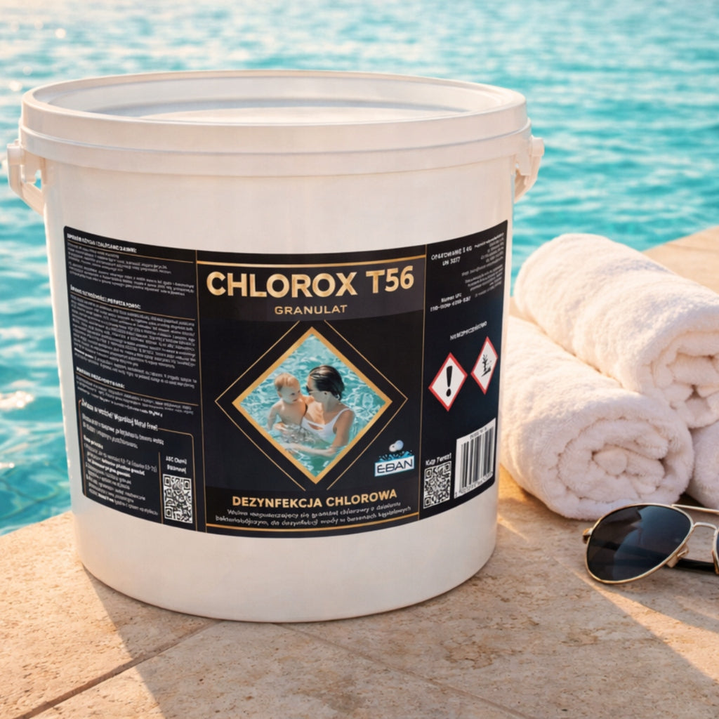Chlorox T56 Chlorine Shock Disinfection Water Pool Jacuzzi Spa Granules 5kg Manufacturer code 0058
