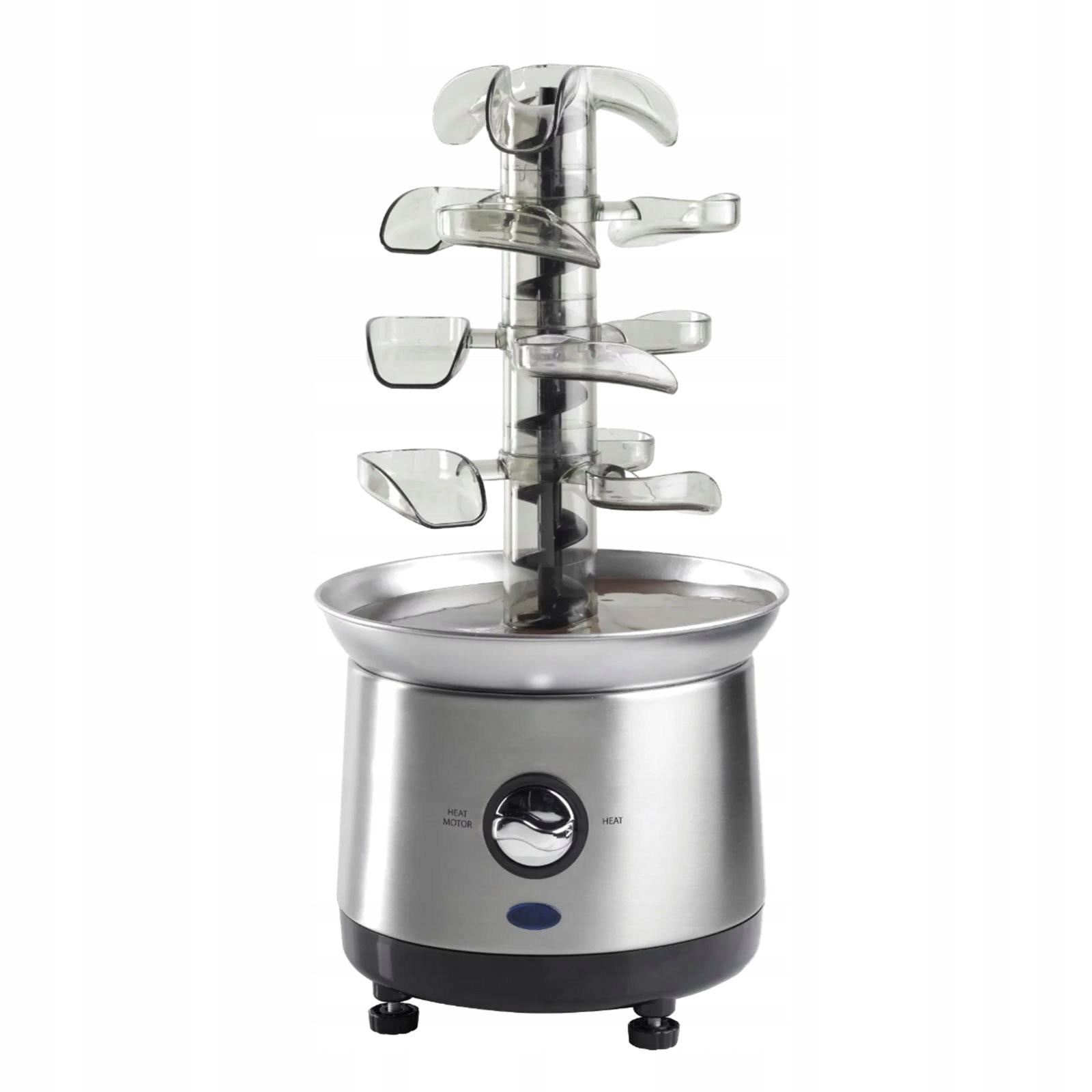 Chocolate Fondue Fountain Machine 4 Tiers Chocolate Fountain Cheese Packaging status original