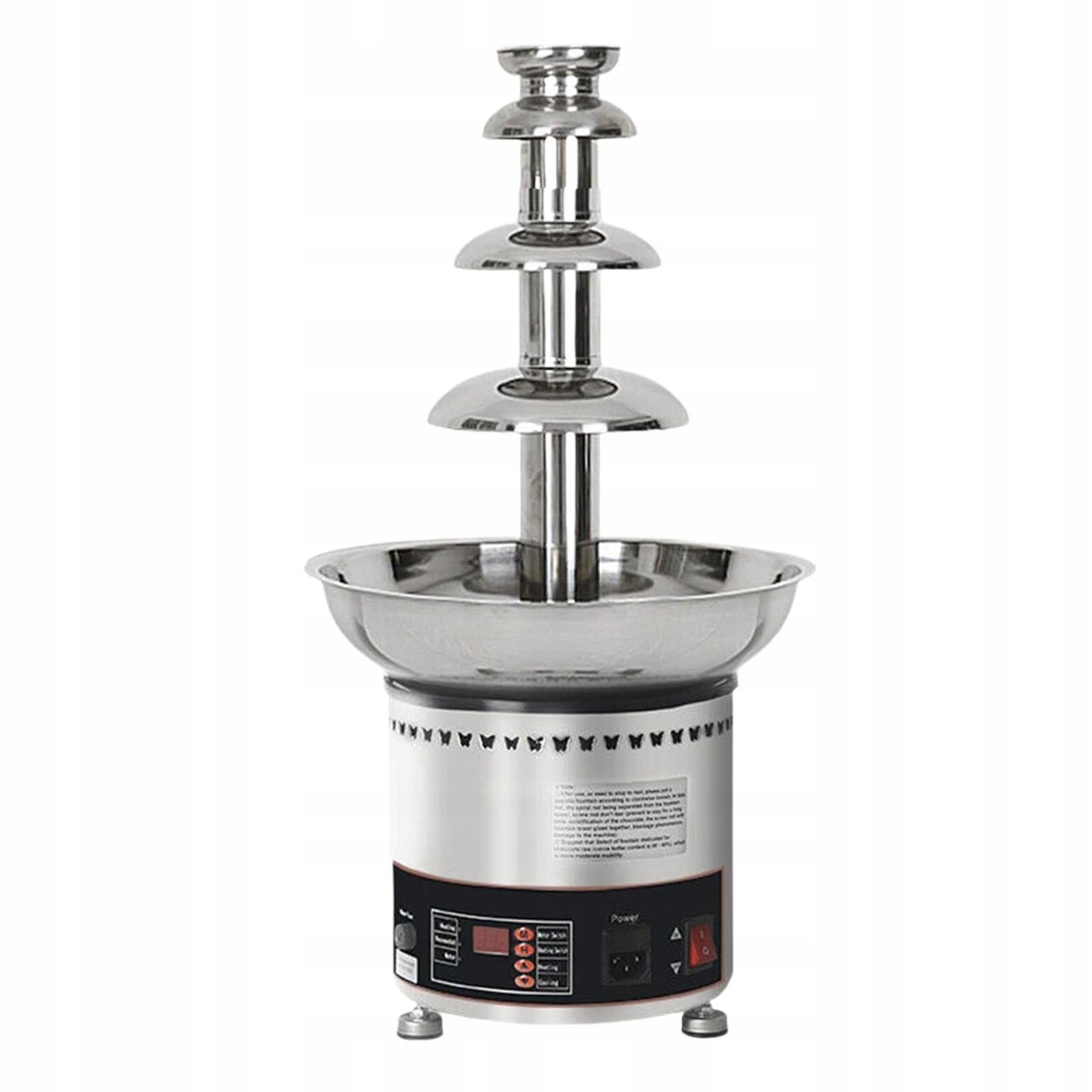Chocolate Fondue Fountain Machine Multi Tier Gifts Accessories for 4 Tiers Brand no brand