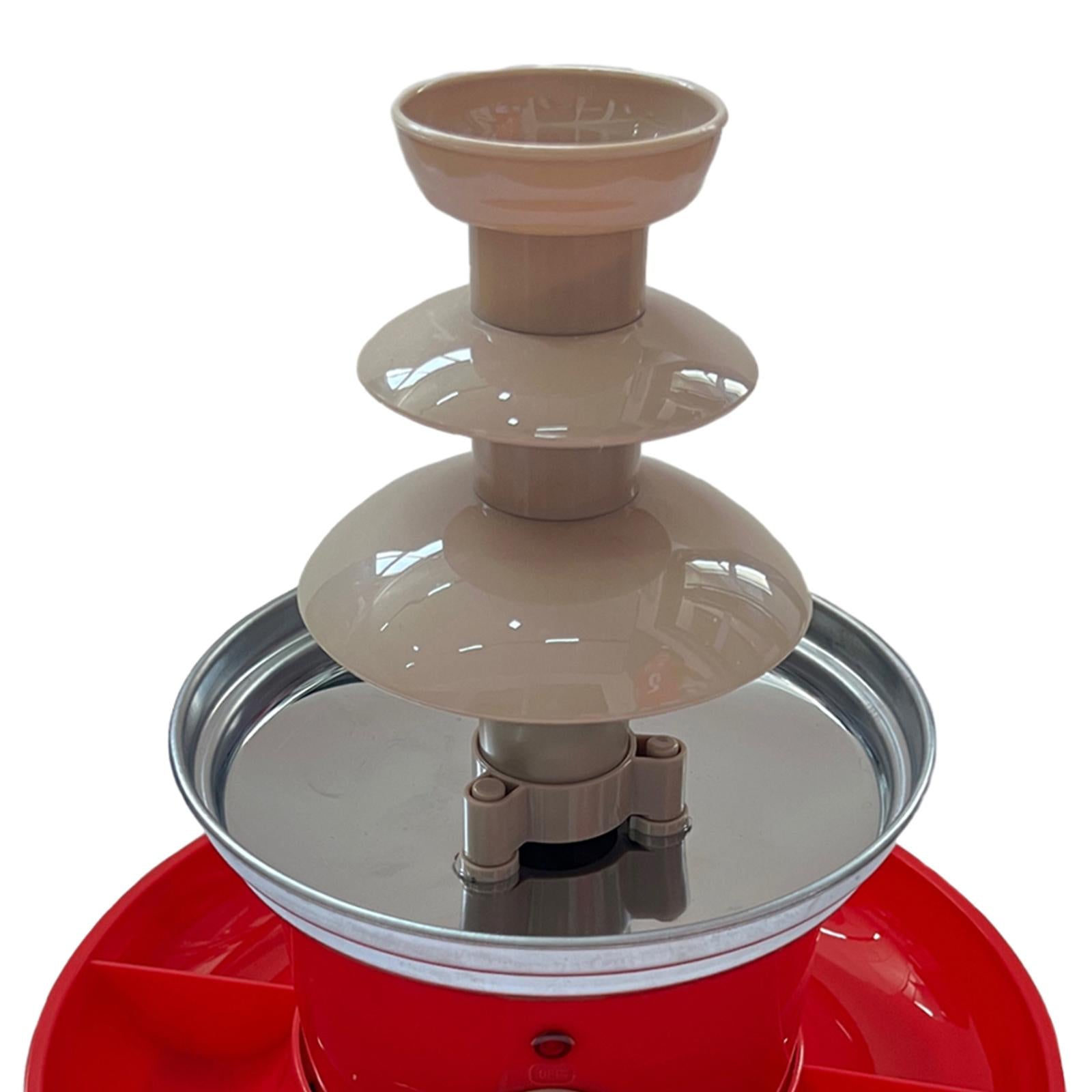 Chocolate Fountain 3 Tier with Removal Serving Tray EU Power Adapter 220V Brand no brand
