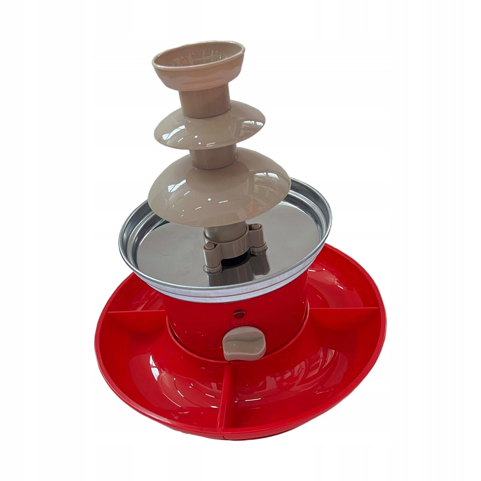 Chocolate Fountain 3 Tier with Removal Serving Tray EU Power Adapter 220V