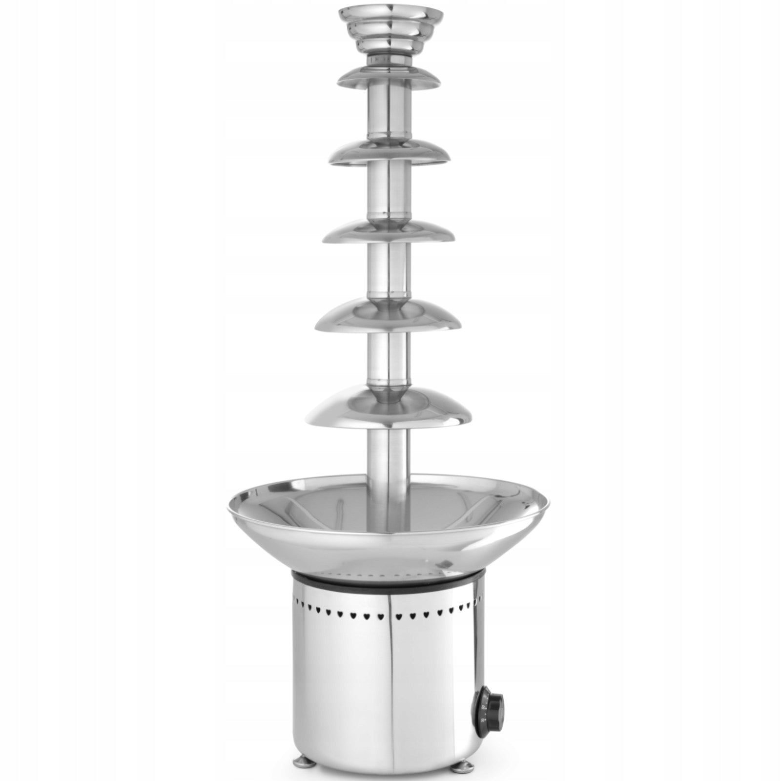 Chocolate Fountain Hendi 6 Levels Stainless Steel 300W Brand Hendi