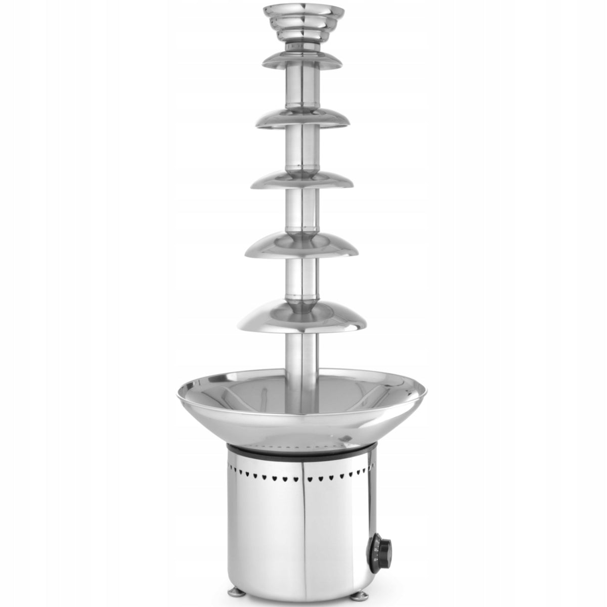 Chocolate Fountain Hendi 6 Levels Stainless Steel 300W Brand Hendi